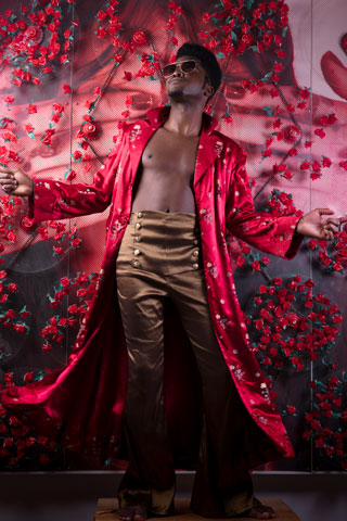 Sesión de fotos para Cimafunk