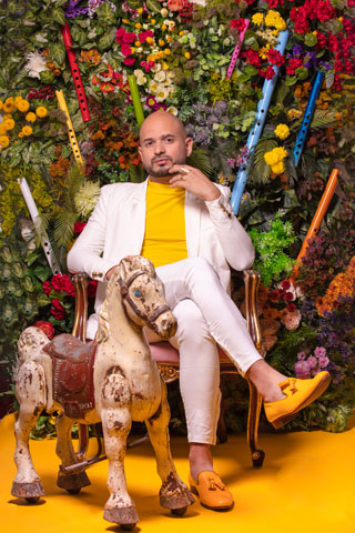 Sesión de fotos para Rodrigo Sosa